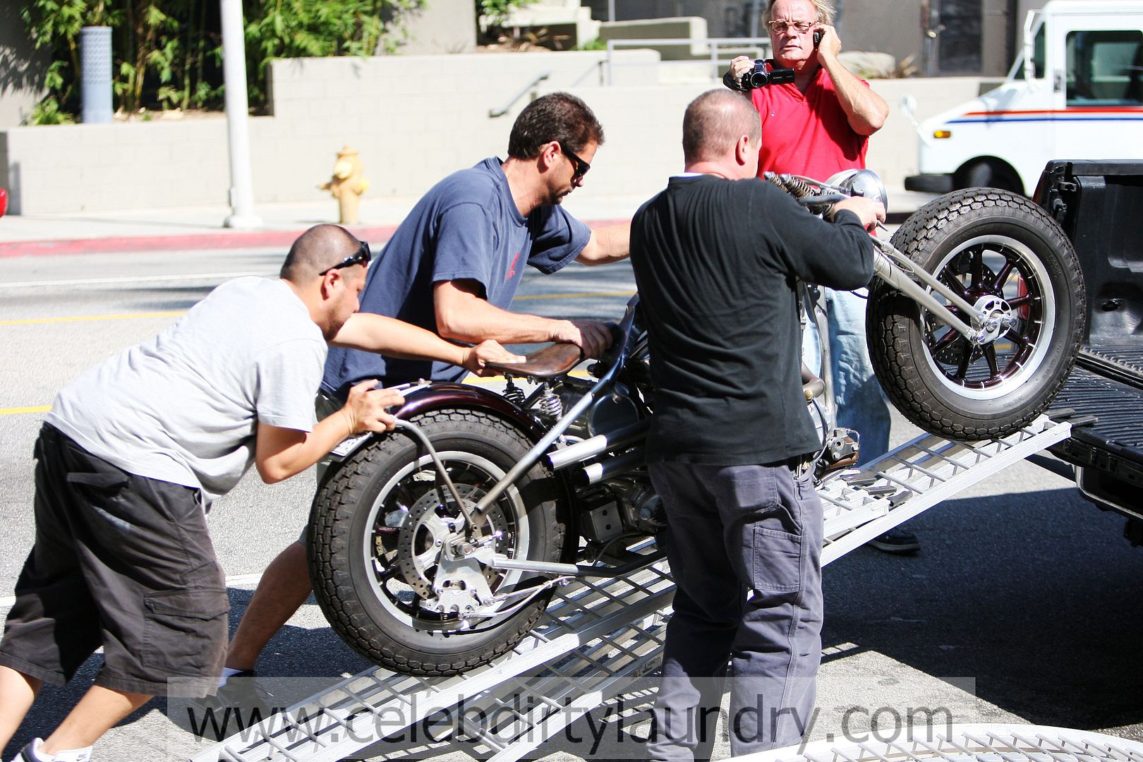 Brad Pitt Gets Into An Accident On His New Motorcycle! (PHOTOS) Celeb